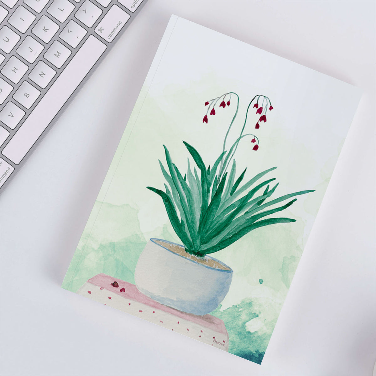 PP-SBNOTE-PLAIN-A5 - A5 Softback Notebook Mockup