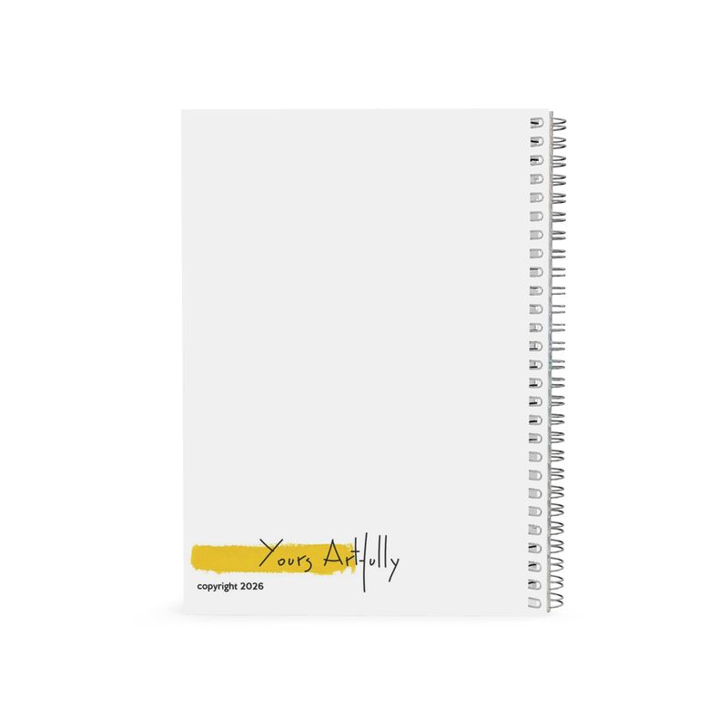 Crane in Cancun Spiral Note Books