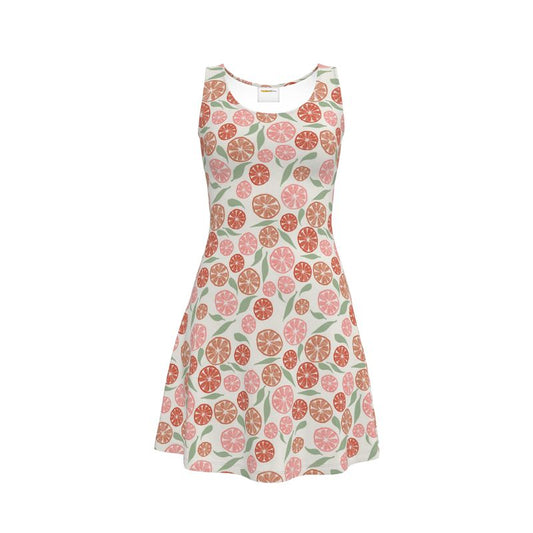 Citrus Grove Skater Dress