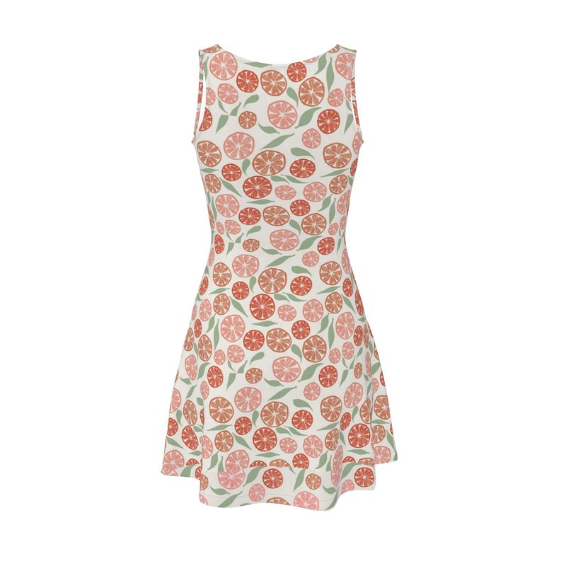 Citrus Grove Skater Dress