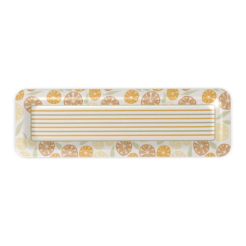 Citrus Grove Serving Tray (Slim, 43 x 13.5 cm)